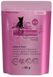 Catz 85g sasz. finefood 19 jagnie/konina