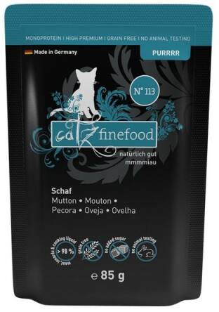 Catz 85g sasz.purrr finefood 113 owca