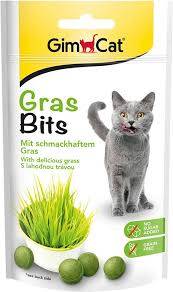 Gimcat kot tabl  40g gras bits z trawą