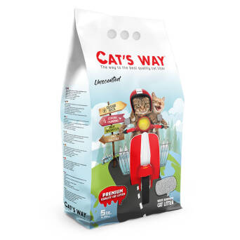 Żwirek CAT'S WAY 5L naturalny