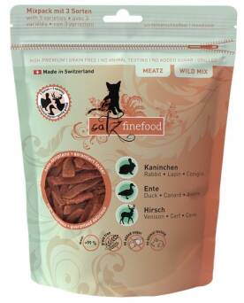 Catz 45g sasz. meatz finefood Wild mix/król,kacz,j