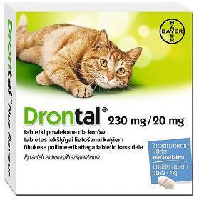 Drontal koty 2tabl