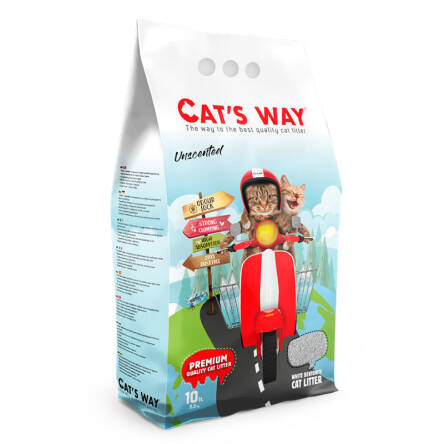 Żwirek CAT'S WAY 10L naturalny