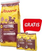 Josera p Festival 12,5 kg + 2 szt 900gr gratis