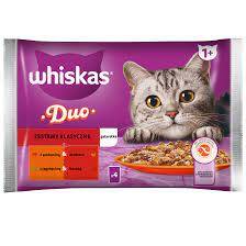 Whiskas 4x85g Galaretka Duo Mix Combos zest.klasyc