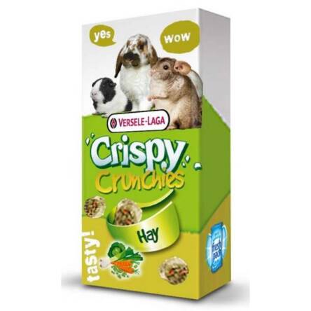 VERSELE-LAGA Crispy Crunchies 75g - chrupiący przysmak z siankiem dla królików i gryzoni