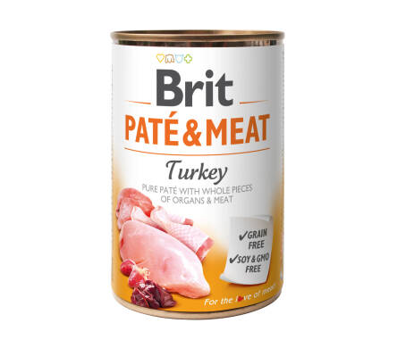 BRIT PATE & MEAT TURKEY 800g